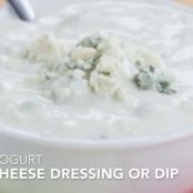 Greek Yogurt Blue Cheese Dressing